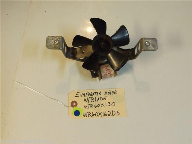 Refrigerator WR60X130 WR60X162DS Evaporator Motor W/Blade used Refrigerator WR60X130 WR60X162DS Evaporator Motor W/Blade used